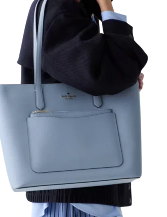 Kate Spade New York Staci Large Tote Set Muted Blue