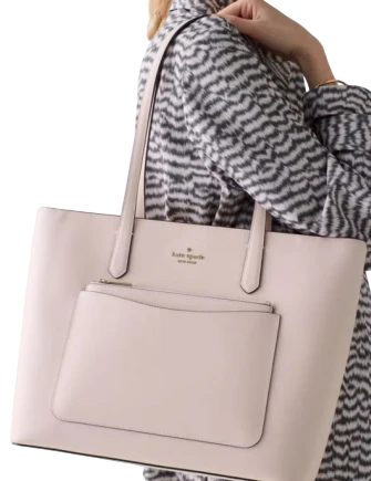Kate Spade New York Staci Large Tote Set Powdered Sugar