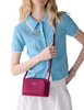 Kate Spade New York Staci Mini Crossbody Bag Dark Raspberry