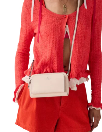Kate Spade New York Staci Mini Crossbody Bag Fresh Peach