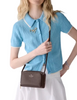 Kate Spade New York Staci Mini Crossbody Bag Hot Fudge