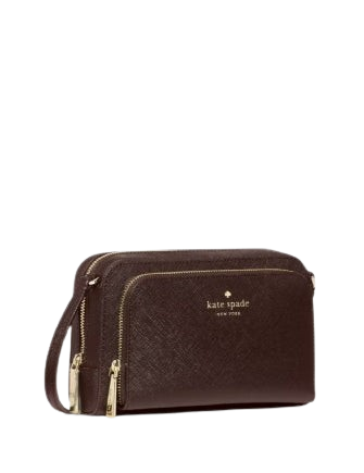 Kate Spade New York Staci Mini Crossbody Bag Hot Fudge