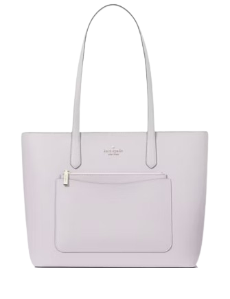 Kate Spade New York Staci Pvc Large Tote Set Pastel Lavender