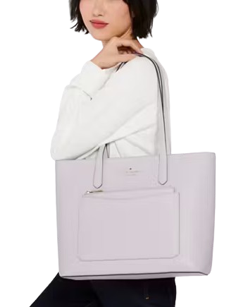 Kate Spade New York Staci Pvc Large Tote Set Pastel Lavender