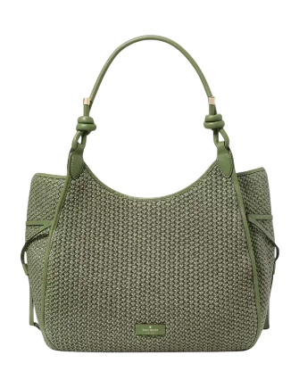 Kate Spade New York Stash Straw Large Carryall Bag