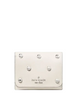 Kate Spade New York Studded Small L-zip Wallet Meringue