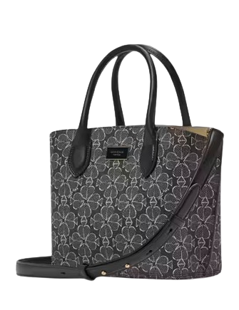 Kate Spade New York Suite Spade Flower Crossbody Tote Black