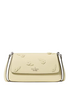 Kate Spade New York Sutton Floral Mini Crossbody Bag Lemon Fondant