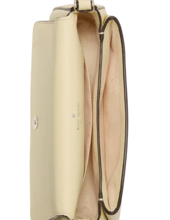 Kate Spade New York Sutton Floral Mini Crossbody Bag Lemon Fondant