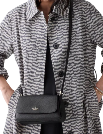 Kate Spade New York Sutton Mini Flap Crossbody Black