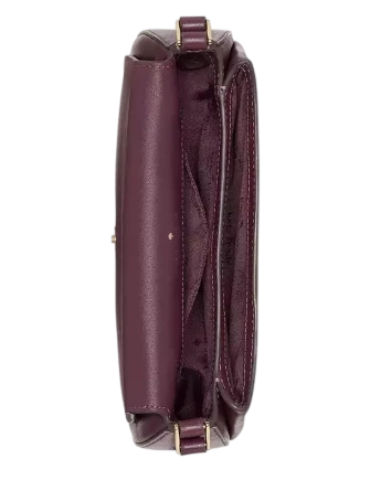 Kate Spade New York Sutton Mini Flap Crossbody Deep Cherry