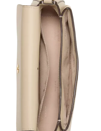 Kate Spade New York Sutton Mini Flap Crossbody Light Sand 