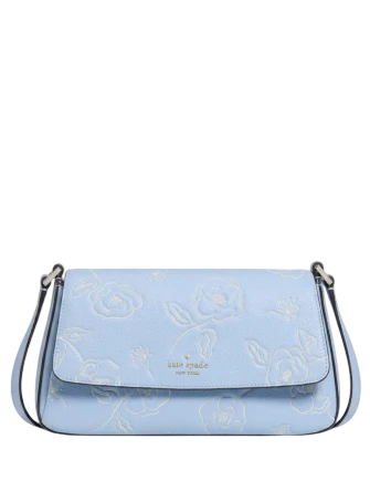 Kate Spade New York Sutton Mini Flap Crossbody Pale Sapphirine
