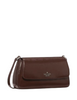 Kate Spade New York Sutton Shiny Mini Crossbody Bag Hot Fudge