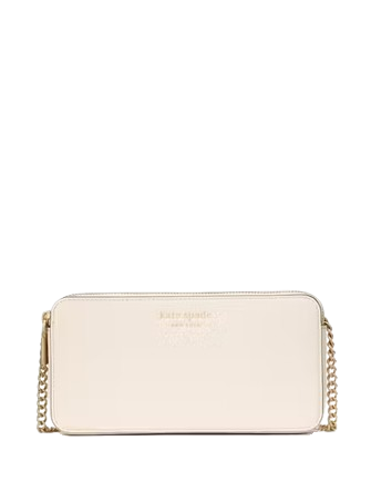 Kate Spade New York Taylor Double Zip Crossbody Parchment