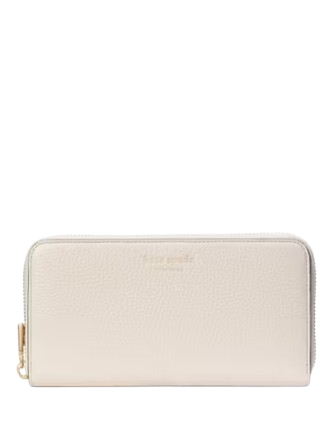 Kate Spade New York Taylor Zip Around Continental Wallet Parchment
