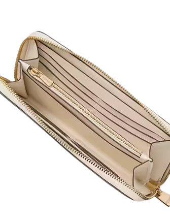 Kate Spade New York Taylor Zip Around Continental Wallet Parchment