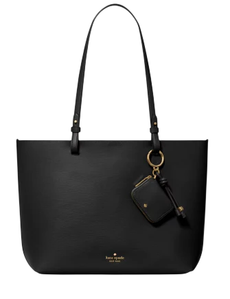 Kate Spade New York Tessa Tote Bag With Charm Black