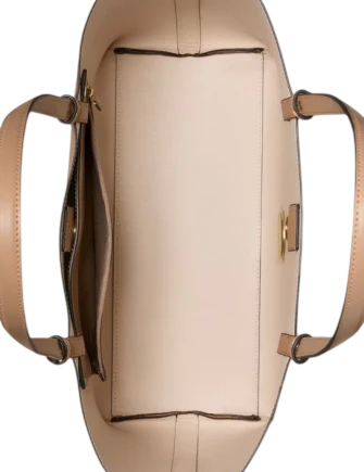 Kate Spade New York Tessa Tote Bag With Charm Light Fawn