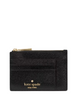 Kate Spade New York Textured Patent Large Slim Card Holder Black