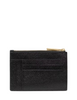 Kate Spade New York Textured Patent Large Slim Card Holder Black