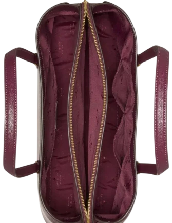 Kate Spade New York Thompson Street Commuter Tote Bag Deep Cherry