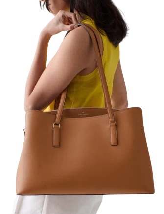 Kate Spade New York Thompson Street Commuter Tote Bag Warm Gingerbread