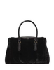 Kate Spade New York Thompson Street Faux Fur Small Satchel Bag Black