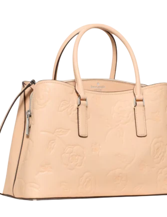 Kate Spade New York Thompson Street Floral Satchel Bag Crisp Peach