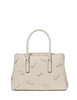 Kate Spade New York Thompson Street Floral Small Satchel Bag Cashew Milk