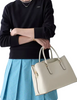 Kate Spade New York Thompson Street Satchel Bag Cashew Milk