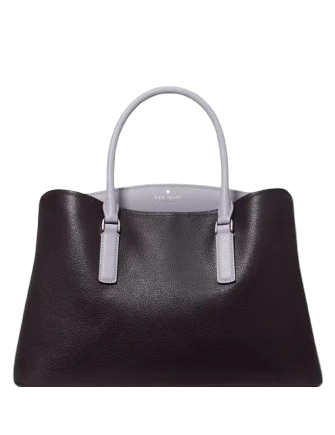 Kate Spade New York Thompson Street Satchel Bag Deep Aubergine
