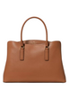 Kate Spade New York Thompson Street Satchel Bag Warm Gingerbread 