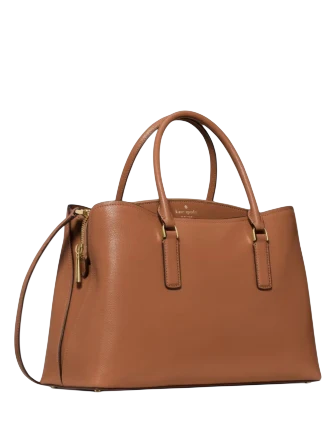 Kate Spade New York Thompson Street Satchel Bag Warm Gingerbread 