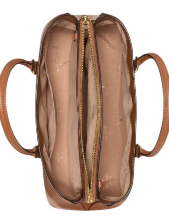 Kate Spade New York Thompson Street Satchel Bag Warm Gingerbread 