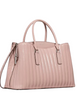 Kate Spade New York Thompson Street Shiny Quilted Satchel Bag Rose Smoke