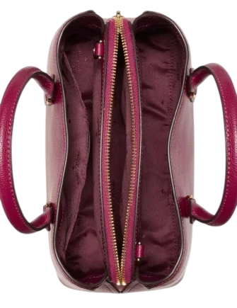 Kate Spade New York Thompson Street Small Satchel Bag Dark Raspberry