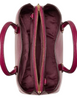 Kate Spade New York Thompson Street Small Satchel Bag Dark Raspberry