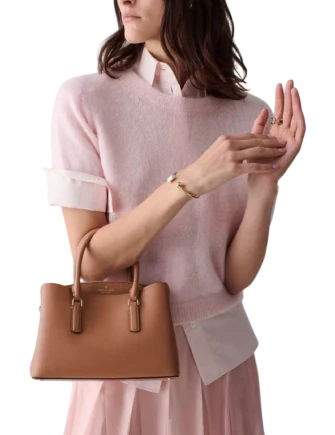 Kate Spade New York Thompson Street Small Satchel Bag Warm Gingerbread