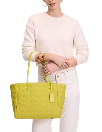 Kate Spade New York Tilly Quilted Medium Tote Bag Olivine