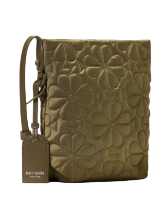 Kate Spade New York Tilly Quilted Small Crossbody Oolong Green