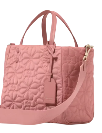 Kate Spade New York Tilly Quilted Small Tote Bag Cosmetic Pink