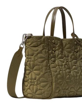 Kate Spade New York Tilly Quilted Small Tote Bag Oolong Green 