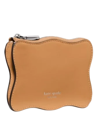 Kate Spade New York Wavy Mini Zip Card Case Garden Soil