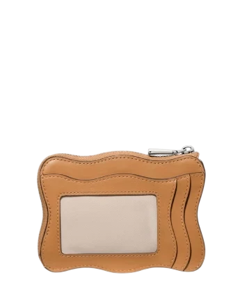 Kate Spade New York Wavy Mini Zip Card Case Garden Soil