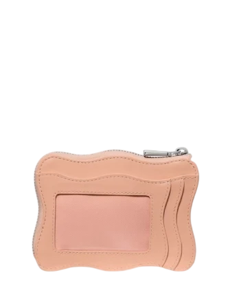 Kate Spade New York Wavy Mini Zip Card Case Light Cantaloupe