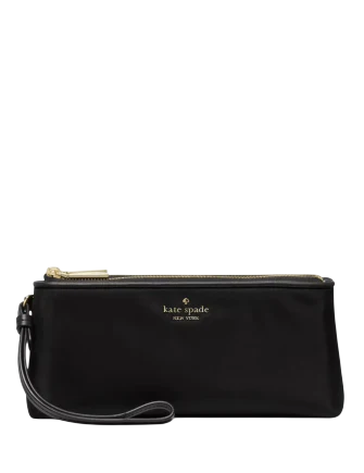 Kate Spade New York Wren Nylon Wristlet Black