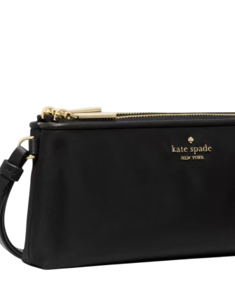 Kate Spade New York Wren Nylon Wristlet Black