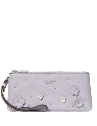 Kate Spade New York Wren Smooth Embellishment Wristlet