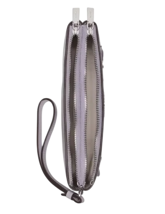 Kate Spade New York Wren Smooth Embellishment Wristlet Icy Lavender